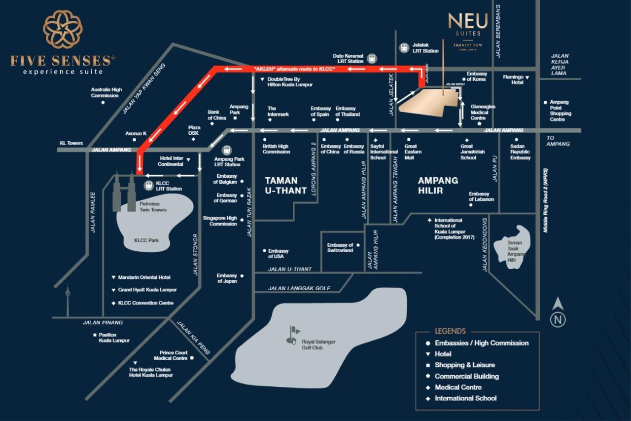 Neu Suites Residence Kuala Lumpur, Roam Zewnętrze zdjęcie